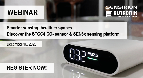 Sensirion Webinars