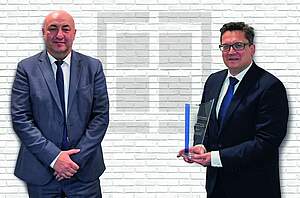 „Fastest-Growing Distributor 2019“ | Due to Covid- 19 a joint award ceremony with the manufacturer was not possible. „Fastest-Growing Distributor 2019“ | Due to Covid- 19 a joint award ceremony with the manufacturer was not possible.