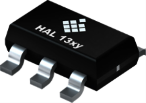 Example picture of Hal 13xy from TDK Micronas which is now available at Rutronik