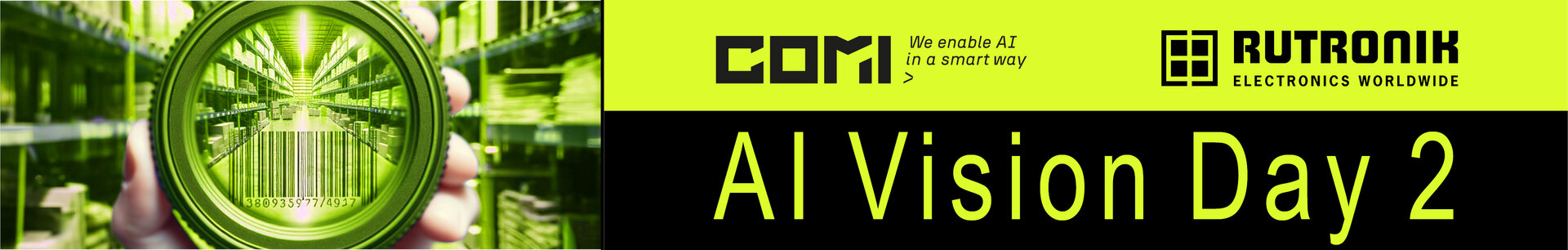Rutronik & COMI AI Vision Day 2