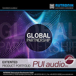 Rutronik and PUI Audio expand franchise Rutronik and PUI Audio expand franchise