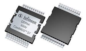 Infineon 600 V CoolMOS™ S7 in QDPAK and TO-220 package Infineon 600 V CoolMOS™ S7 in QDPAK and TO-220 package