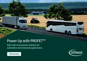 Infineon Power Up with PROFET™ High-side smart power switches for automotive and industrial applications