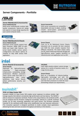 Thumbnail: Server Components Products Flyer