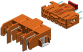 The MY05 Series features compact high-voltage connectors