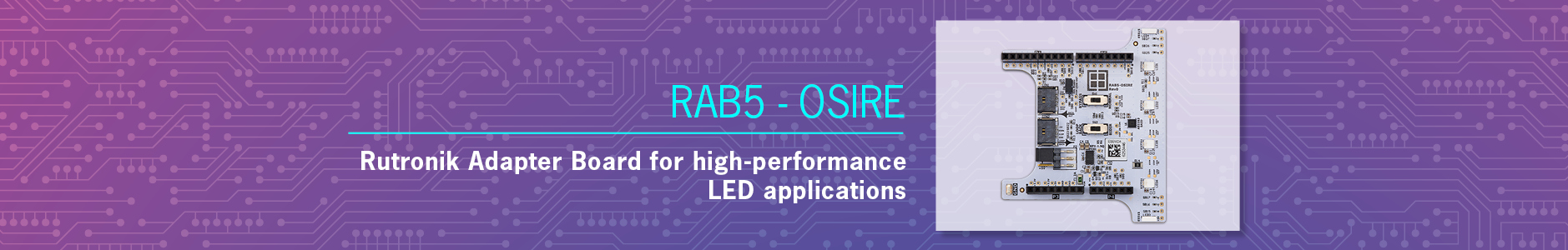 Rutronik Adapter Board – RAB5 OSIRE