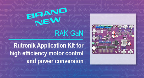 Header Mobile Rutronik Application Kit  – RAK-GaN