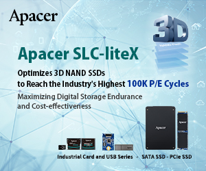 Apacer's SLC-liteX Industrial SSDs Apacer's SLC-liteX Industrial SSDs